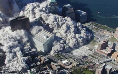 صور جديدة لعملية 11 سبتمبر وانهيار البرجين تبث لأول مرة